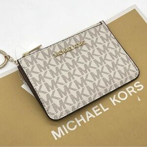 Michael Kors Small Top Zip Coinpouch w/ID